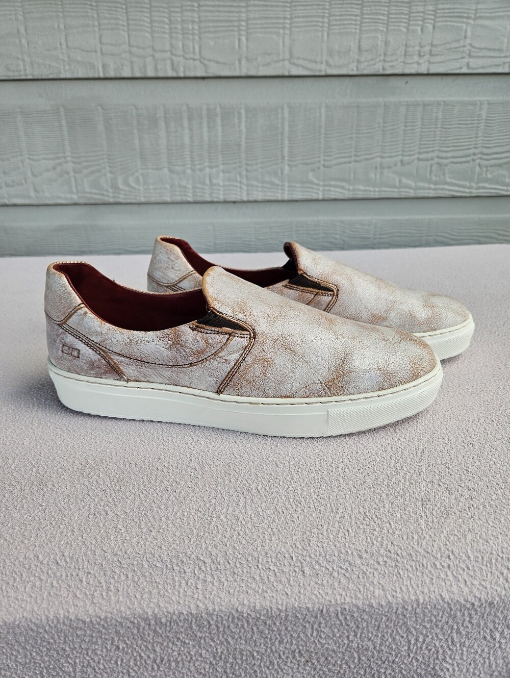 Bed Stu Hermione Loafer Sneaker Women SZ 10 Nectar Lux Crackle Western